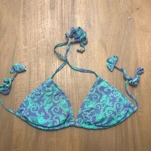 EUC Lilly Pulitzer Boardwalk String Bikini Top in M
